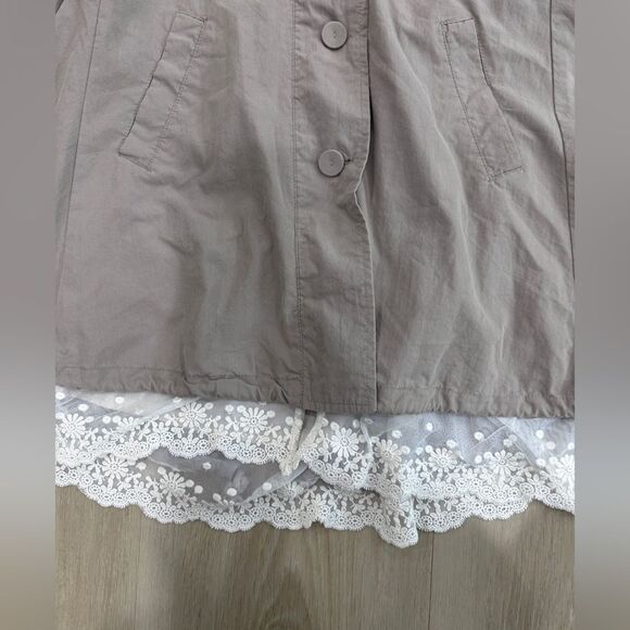 Girls Beige Jacket, size 11 - Picture 4 of 6